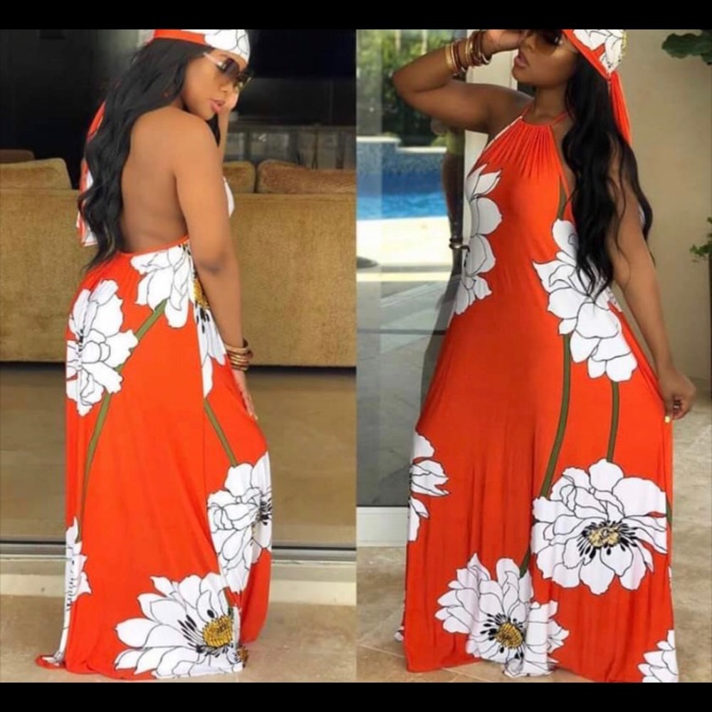 Plus size sun dress